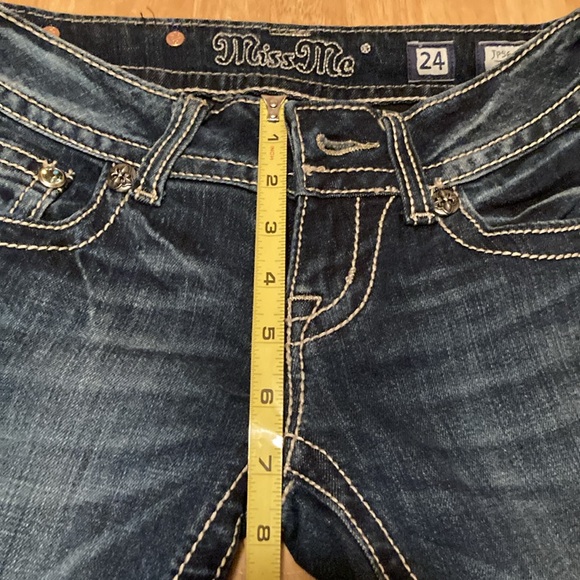 Miss Me Distressed Bootcut Jeans - Picture 9 of 10